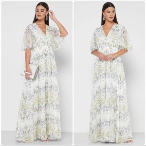 Ted Baker Bilia Papyrus Maxi Dress Size 6 NWT